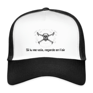 Casquette " Si tu me vois, regarde en l'air"