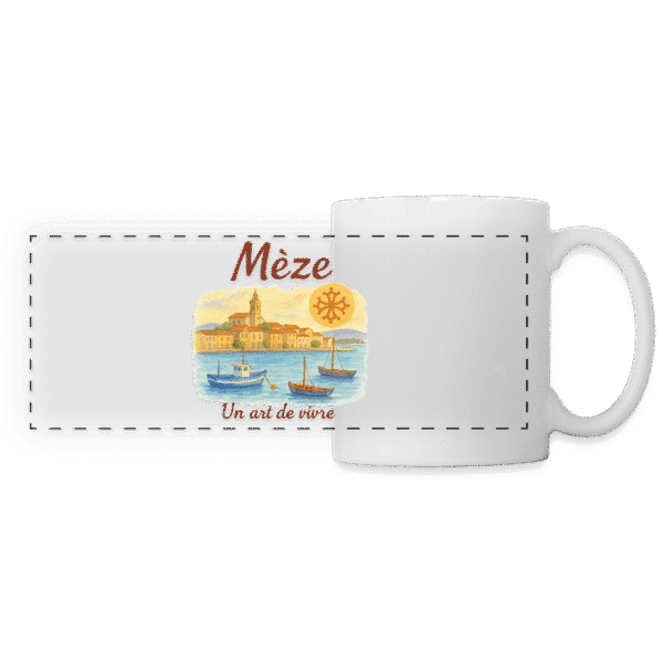 Mug panoramique Mèze – Un art de vivre