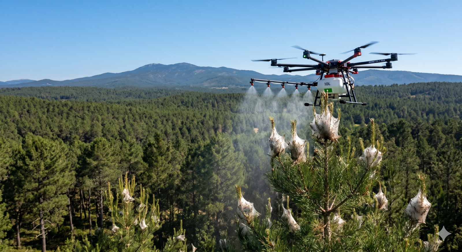 Drone pulvérisateur de précision Aerothau